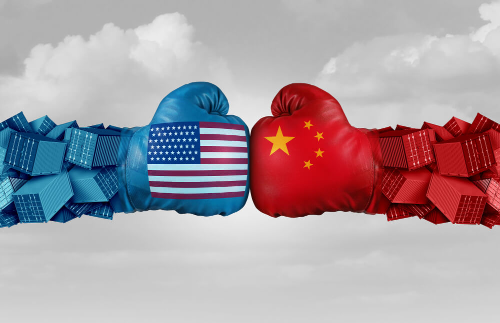 Stock markets and trade talks between the U.S. and China