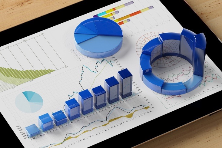 market analysis concept 3d graphs – myforexnews