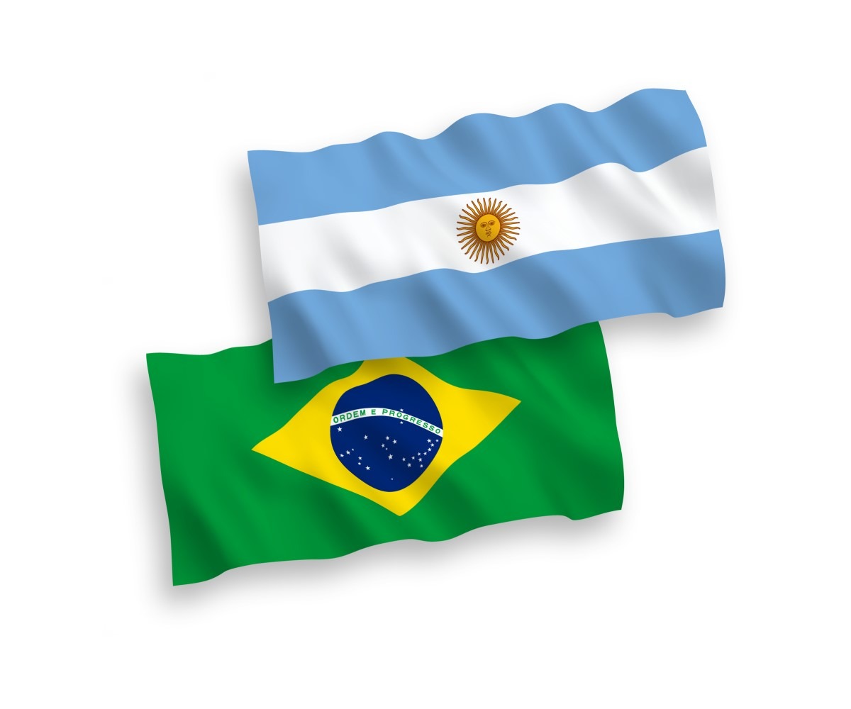 Brazil and Argentina