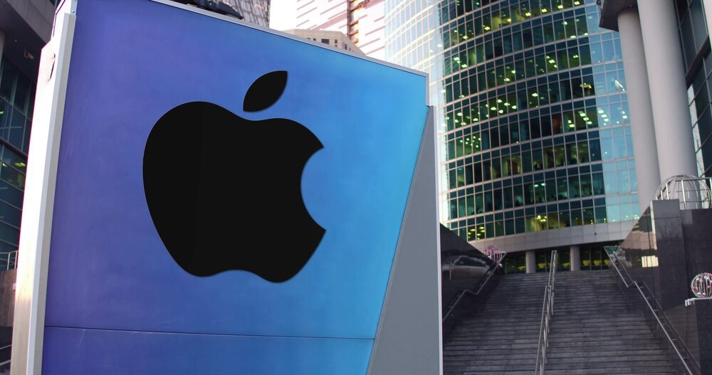 stock market – apple logo – MyForexNews