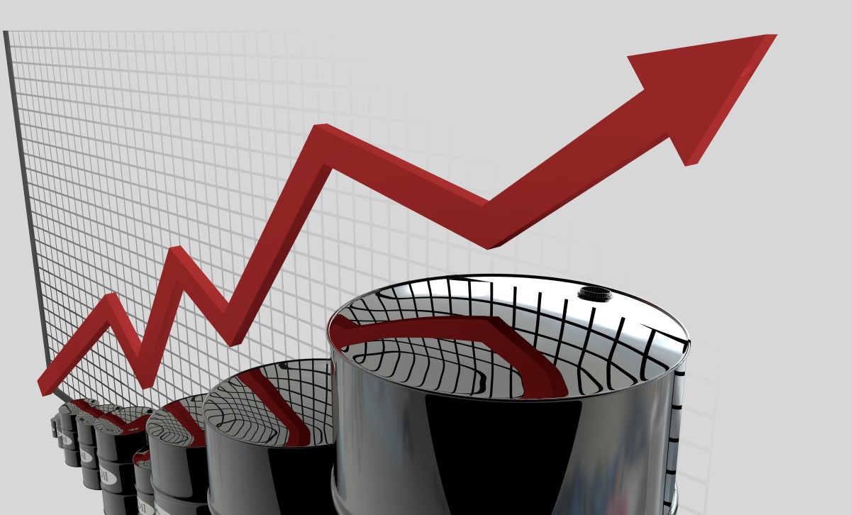 Crude Oil shows Upward Trend