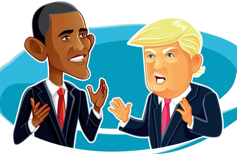 Clash of Presidents: Barack Obama vs. Donald Trump