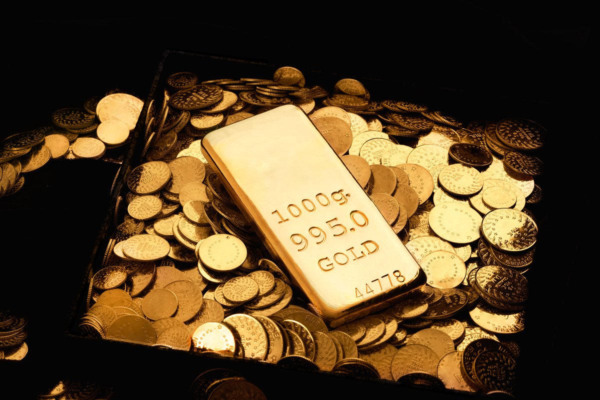 The price of gold reacts to the Fed's urgent interventions