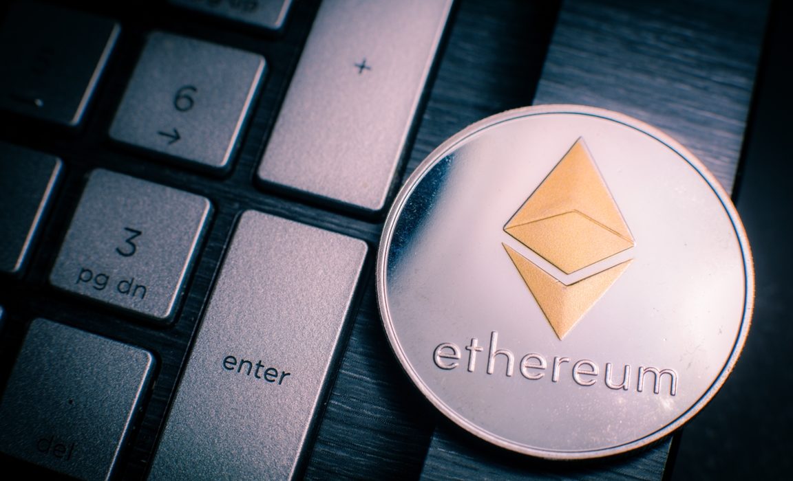 Ethereum hit an all-time high of $3,456.57
