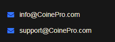 CoinePro Contacts