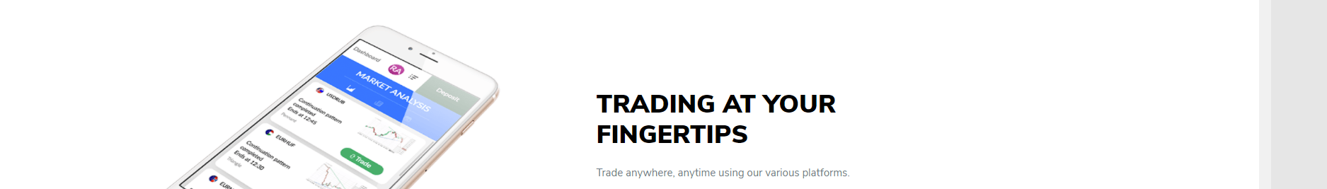 Trading At Your Fingertips
