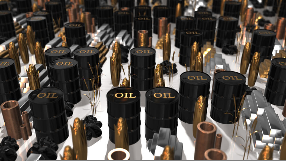 Commodities, Gold, Oil photo