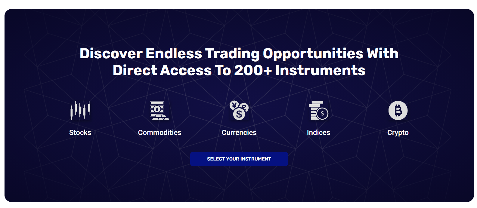 Investment Center: trading instruments