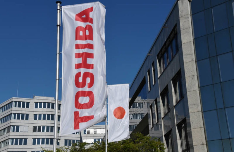 Toshiba Hikes to its Highest in Three Years
