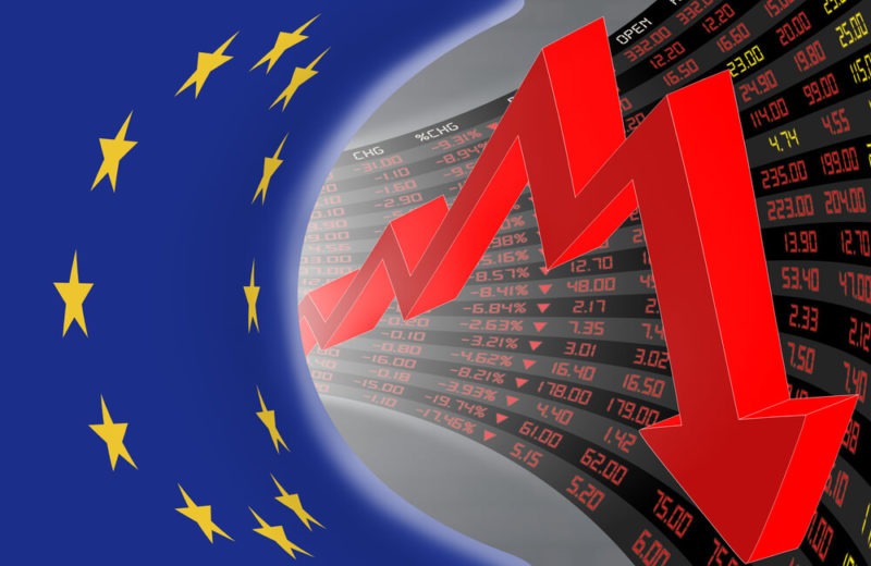 Europe Stock Market Crashed from Record High