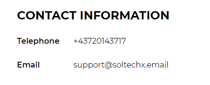 www.soltechx.com contact information