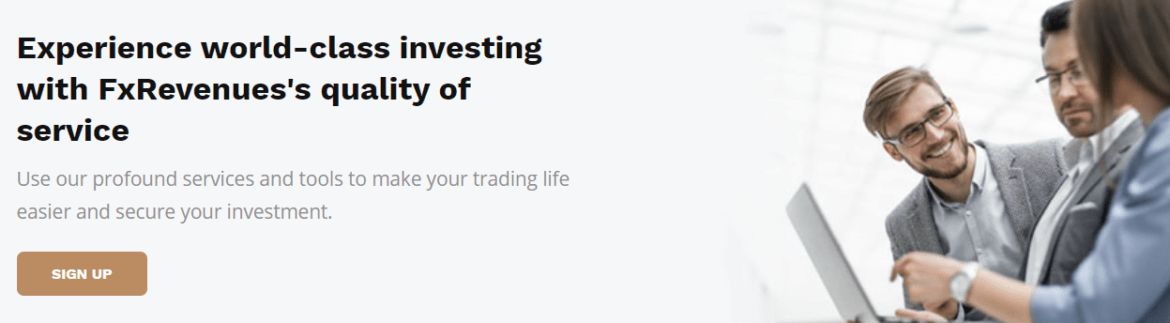FxRevenues’ Trading Platform