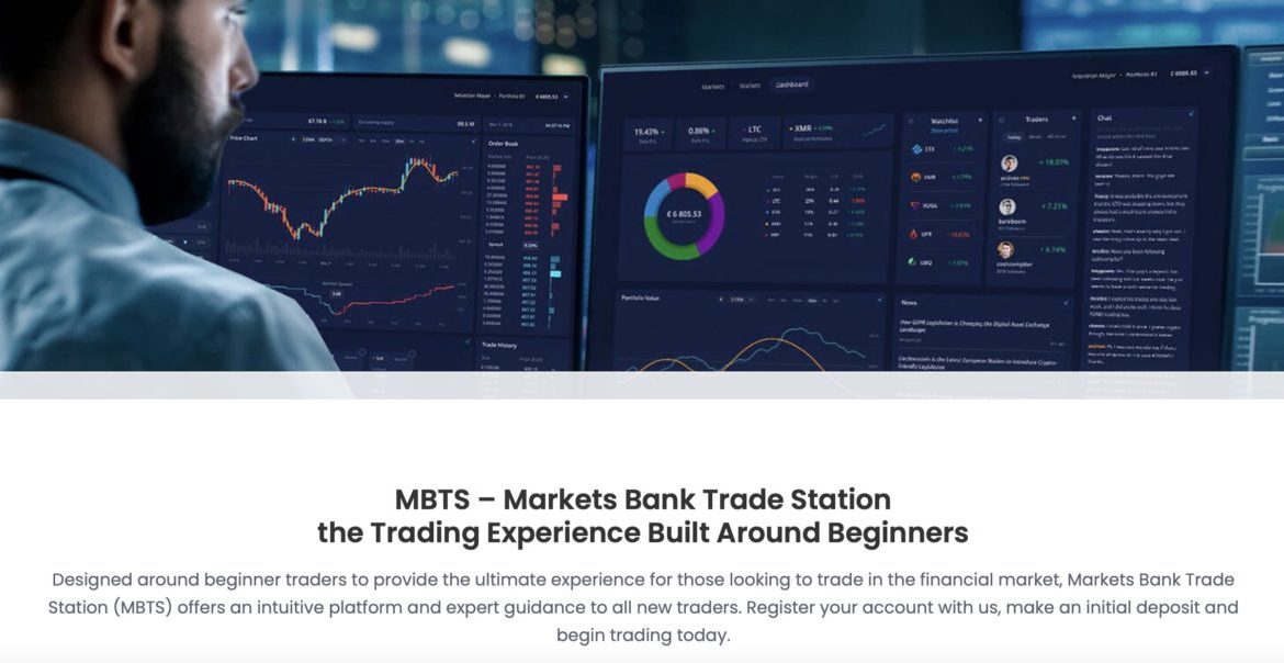 Markets Bank's Trading Platform