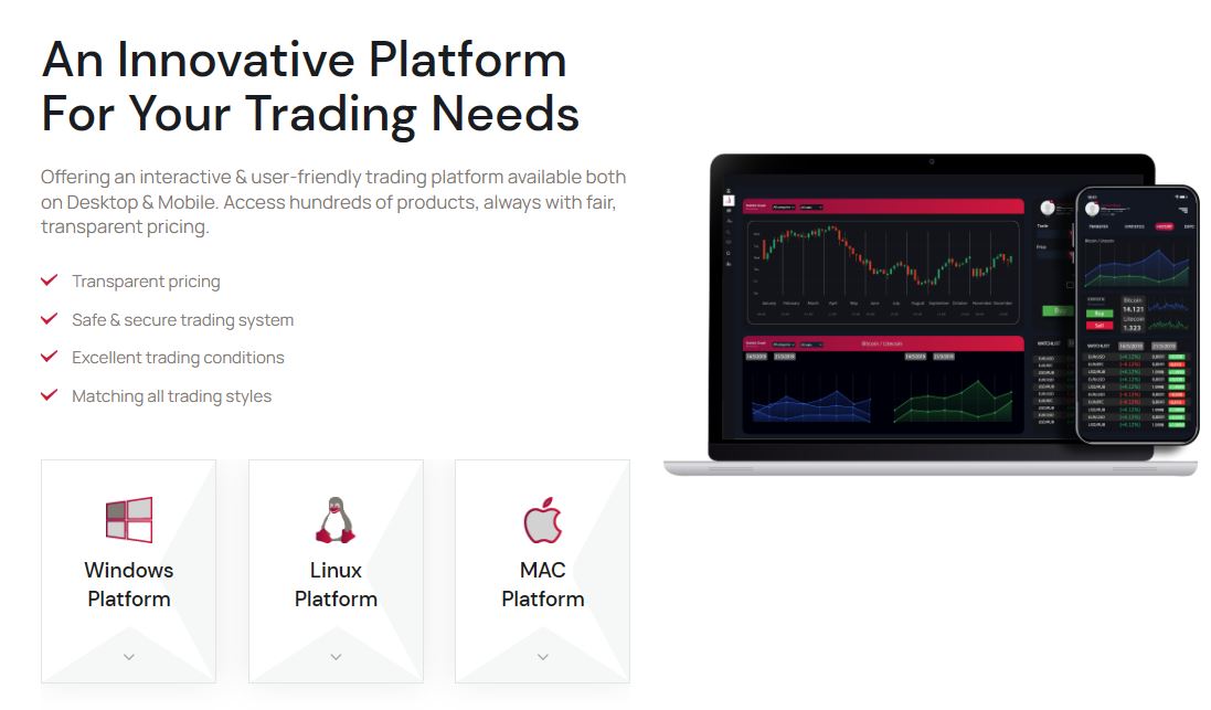 Ixxen’s Trading Platform